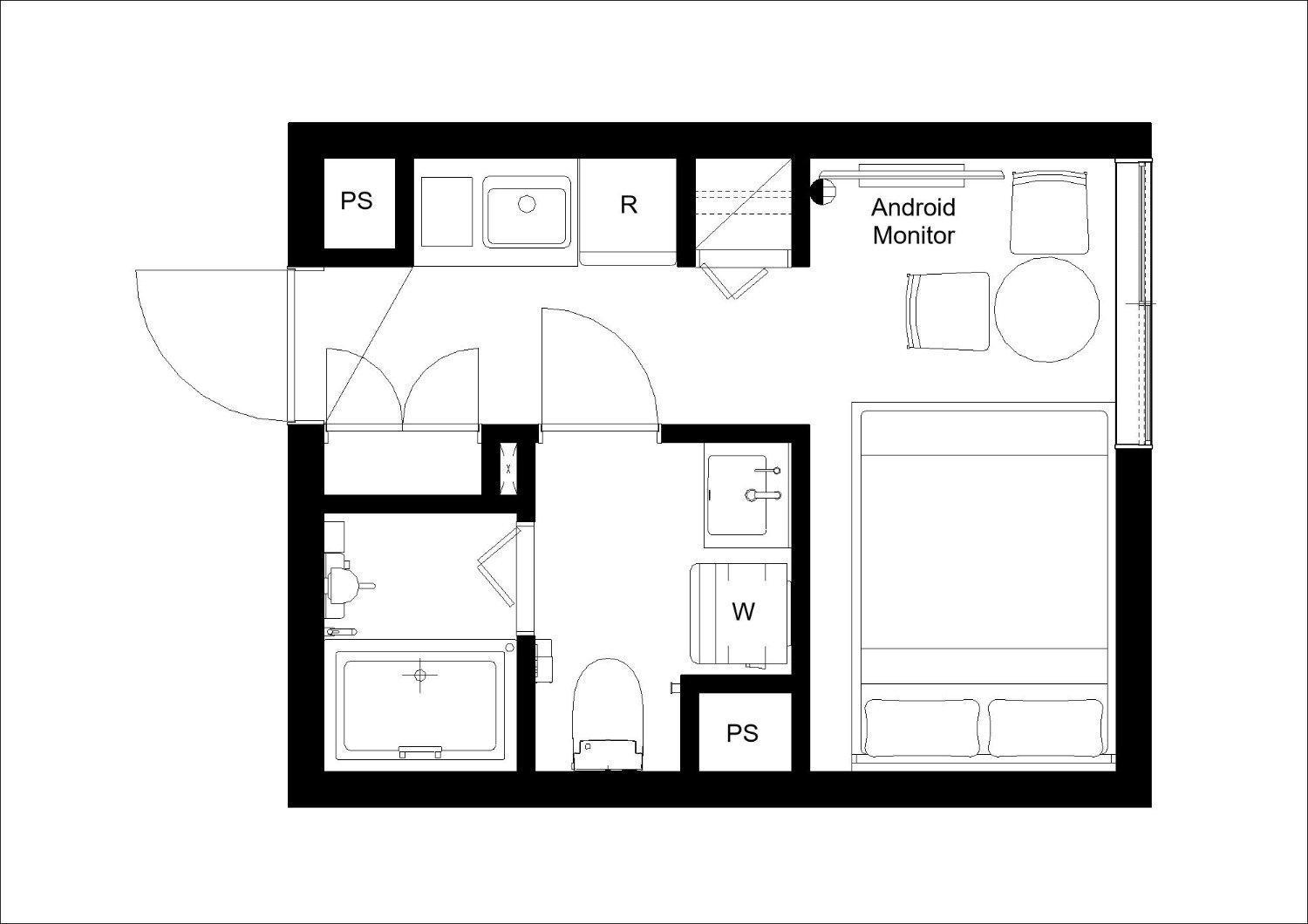 Arucia Sangenjaya Apartment Tokyo Bilik gambar